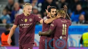 Manchester City stroll past Slovan Bratislava for first Champions League win