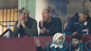 Prince of Wales cheers on Aston Villa against Bayern Munich