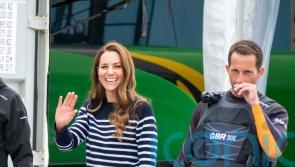 Kate hails GB sailing team who end 60-year wait for America’s Cup final spot