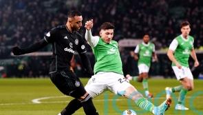 Nectar Triantis red card angers Hibernian boss David Gray