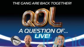 A Question Of Sport’s Sue Barker, Matt Dawson and Phil Tufnell reunite for tour