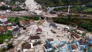 International rescuers arrive in Bosnia after devastating floods and landslides