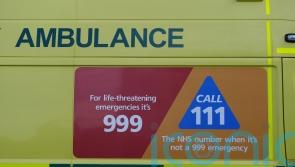 Police release footage of fail-to-stop collision leaving ambulance on its side