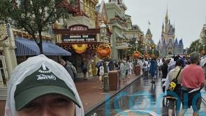 Couple on honeymoon to Disneyland Florida felt hotel shake during hurricane