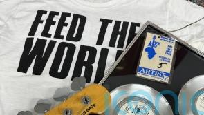 Memorabilia from Ultravox’s Live Aid performance to be auctioned
