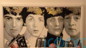 Graphic designer creates Beatles artwork using more than 24,000 screws