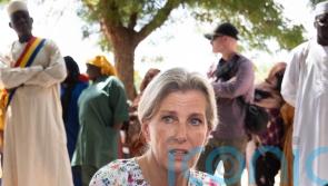 Sophie moved to tears after meeting refugees in Chad fleeing civil war in Sudan