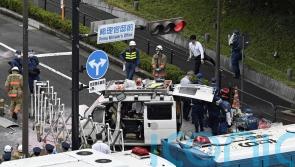 Japan’s ruling party HQ attacked with firebombs and car targets PM’s residence