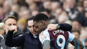 Unai Emery has no issue with Jhon Duran after angry reaction to substitution