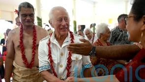 Charles and Camilla welcomed to Samoa with traditional tea ceremony