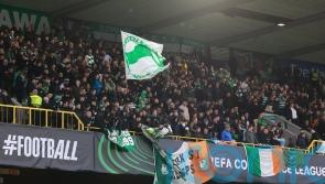 Man arrested following disorder at Larne clash with Shamrock Rovers in Belfast