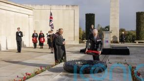 Wreath-laying marks 10 years since end of UK combat operations in Afghanistan