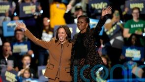 Michelle Obama says Kamala Harris ‘ready to be president’