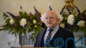 &lsquo;Stop horror of history,&rsquo; says Irish president as Israel moves to ban aid agency