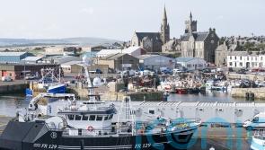 Crew of fishing boat that sank in the North Sea ‘safe and well’