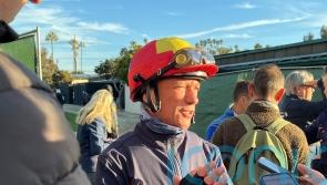 Dettori and Gosden reunited with Emily Upjohn at Del Mar