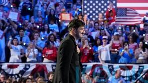 Mumford & Sons encourage ‘voting plan’ at Kamala Harris rally