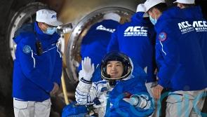 Chinese crew returns to Earth after six months in space