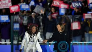 Oprah Winfrey among stars offering final push for Kamala Harris: ‘Yes she can’