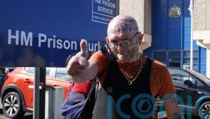Manhunt launched for tattooed former actor released early from prison