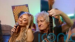 Sir Brian May shreds guitar in the music video for Talia Dean’s new song