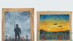 Remembrance Day: Artist’s used tea bag paintings pay tribute to fallen soldiers