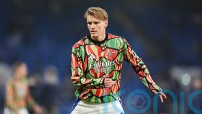 Arsenal captain Martin Odegaard back in London after being ruled out for Norway
