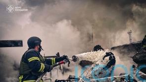 Russia strikes Kyiv with a combined drone and missile attack