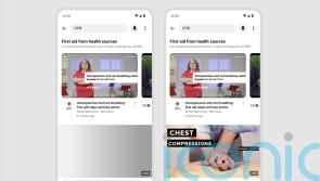 YouTube to pin first aid information at the top of relevant searches