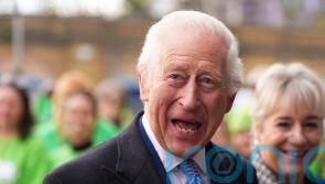 King makes appearance at Coronation Food Hub on day he turns 76