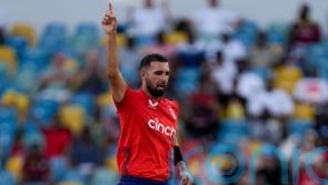 Saqib Mahmood and Jamie Overton shine as England set 146 to win Windies series