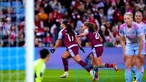 Ebony Salmon scores stoppage-time stunner as Aston Villa edge Palace comeback