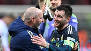 Andy Robertson marks 80th Scotland cap with stoppage-time winner in Poland