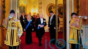 King and Queen to be joined by solo Prince of Wales for white tie reception