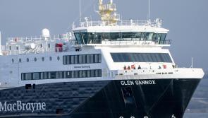 First of two over-budget and delayed ferries finally delivered