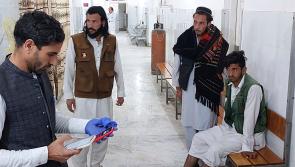 Gunmen kill 42 in attack on vehicles in north-west Pakistan