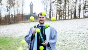 Tennis champion Jamie Murray ‘very proud’ to receive honorary degree