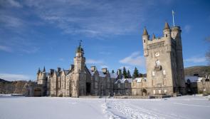 In Pictures: Balmoral blanketed in snow as Scotland faces worst of the cold snap