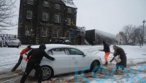 Storm Bert batters UK with wind, rain and snow