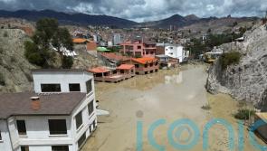Girl missing as heavy rains in Bolivia cause landslide in capital La Paz