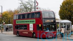 Bus mileage 11% below pre-Covid levels
