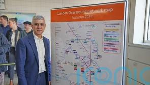 Mayor Sadiq Khan launches new London Overground lines and colours