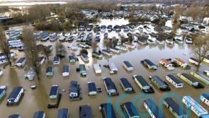 Residents at flooded waterside parks urged to stay away from their homes