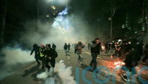 More than 40 injured in Georgia during protests over suspension of EU talks