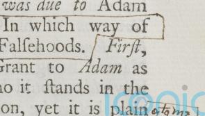 Rare book with handwritten notes by Adam Smith to go on display