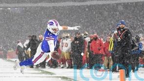 Buffalo Bills clinch fifth straight AFC title in the snow