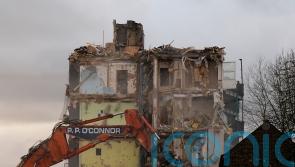 Cladding-issue flats demolished in east London months after devastating fire