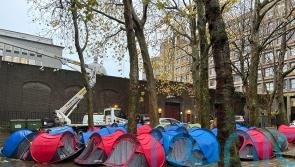Concern raised over tents in Dublin as Storm Darragh approaches
