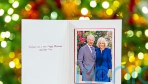 King and Queen choose Buckingham Palace garden photo for Christmas card