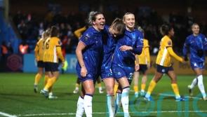 Sjoeke Nusken at double as Chelsea beat Brighton to maintain perfect WSL start